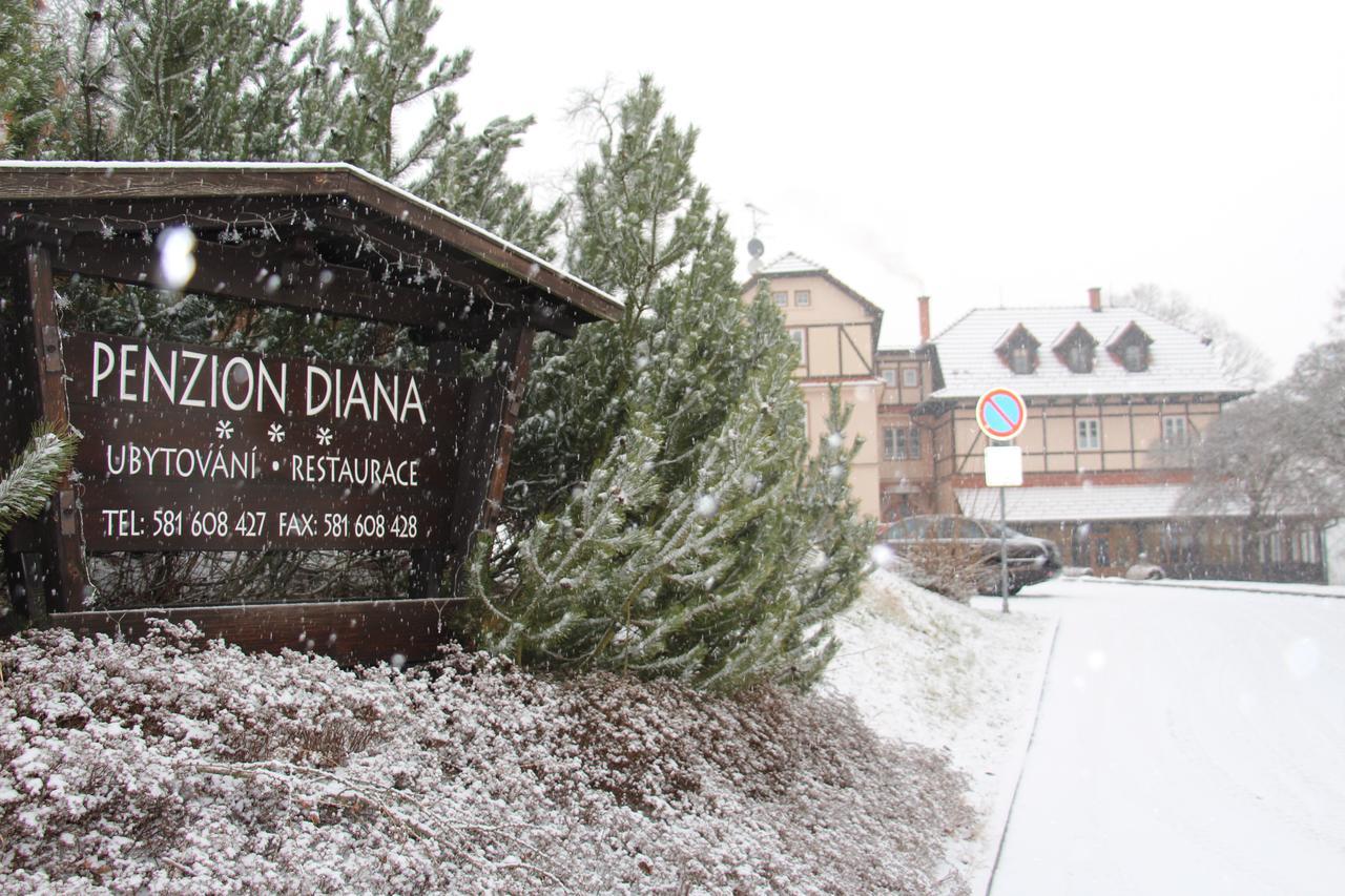 Penzion Diana Teplice nad Bečvou Zewnętrze zdjęcie